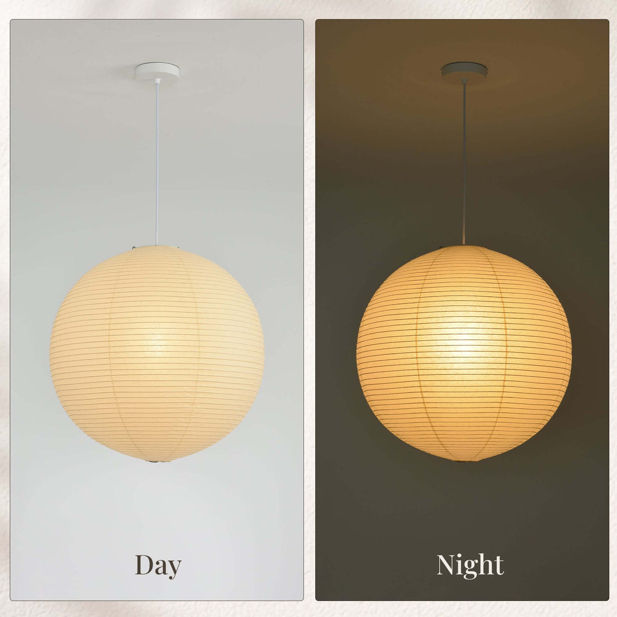 Akari Spherical Pendant Light