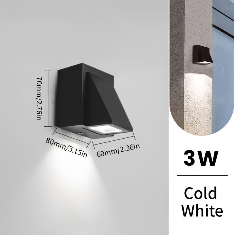 Compact Outdoor LED Sconce