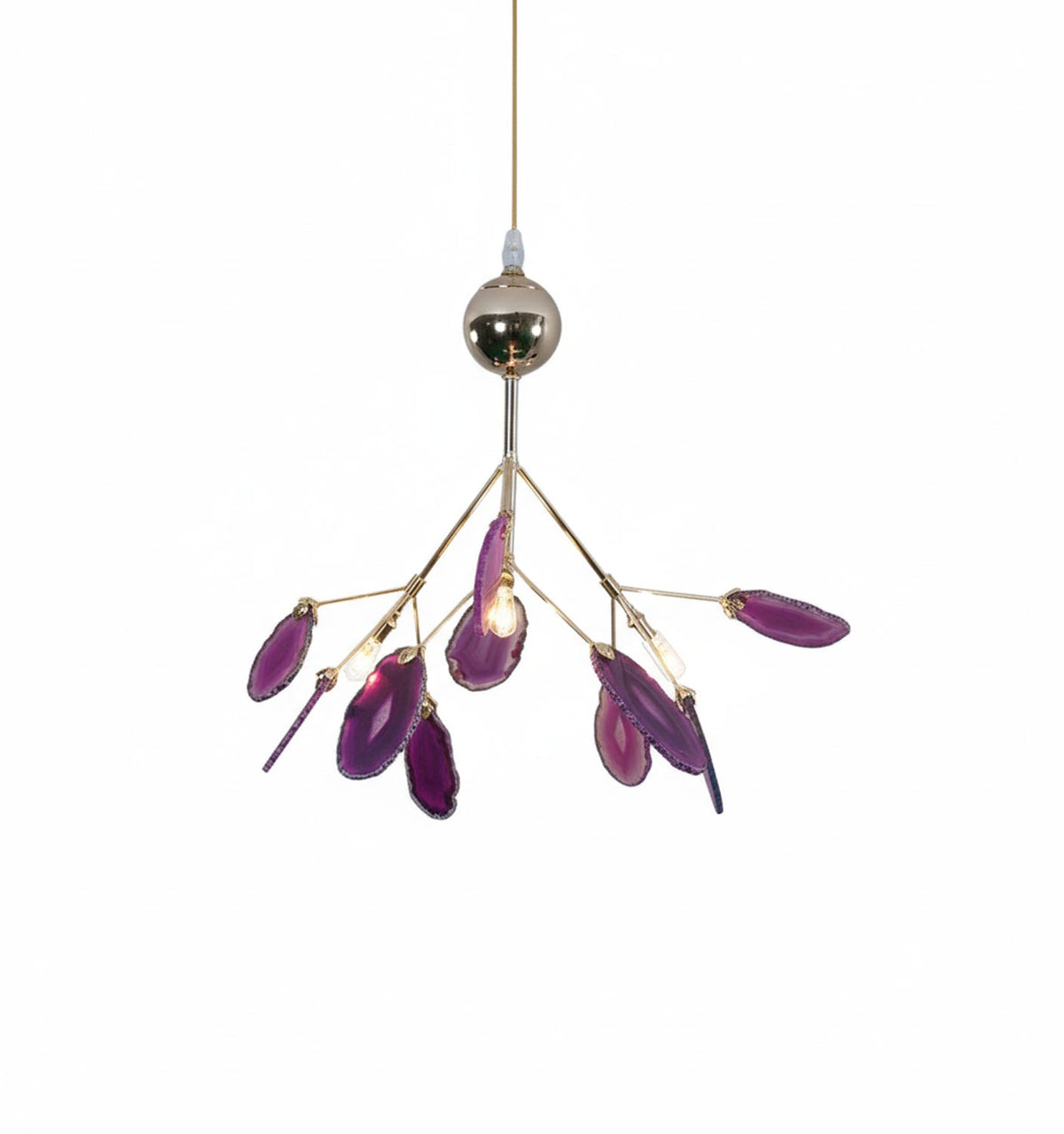 Agate Flake Chandelier