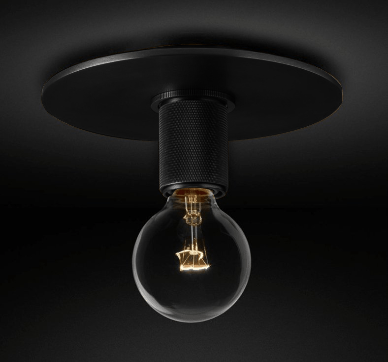 Simple Style Flush Mount Light