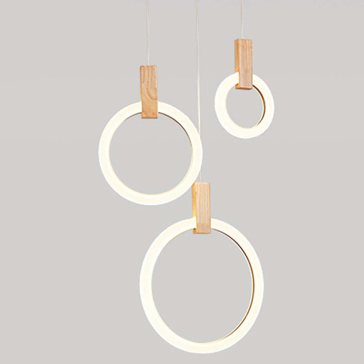 Acrylic Ring Chandelier