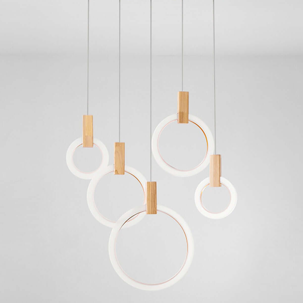 Acrylic Ring Chandelier
