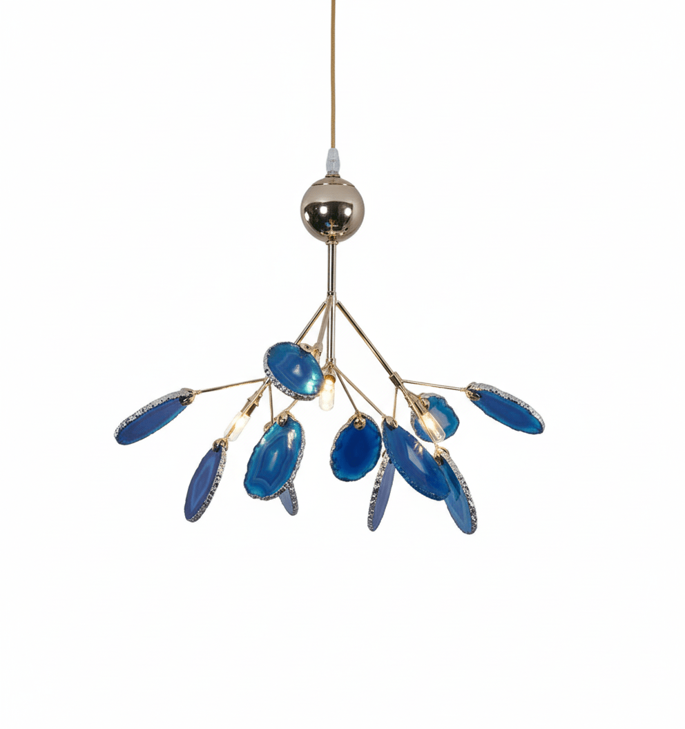Agate Flake Chandelier