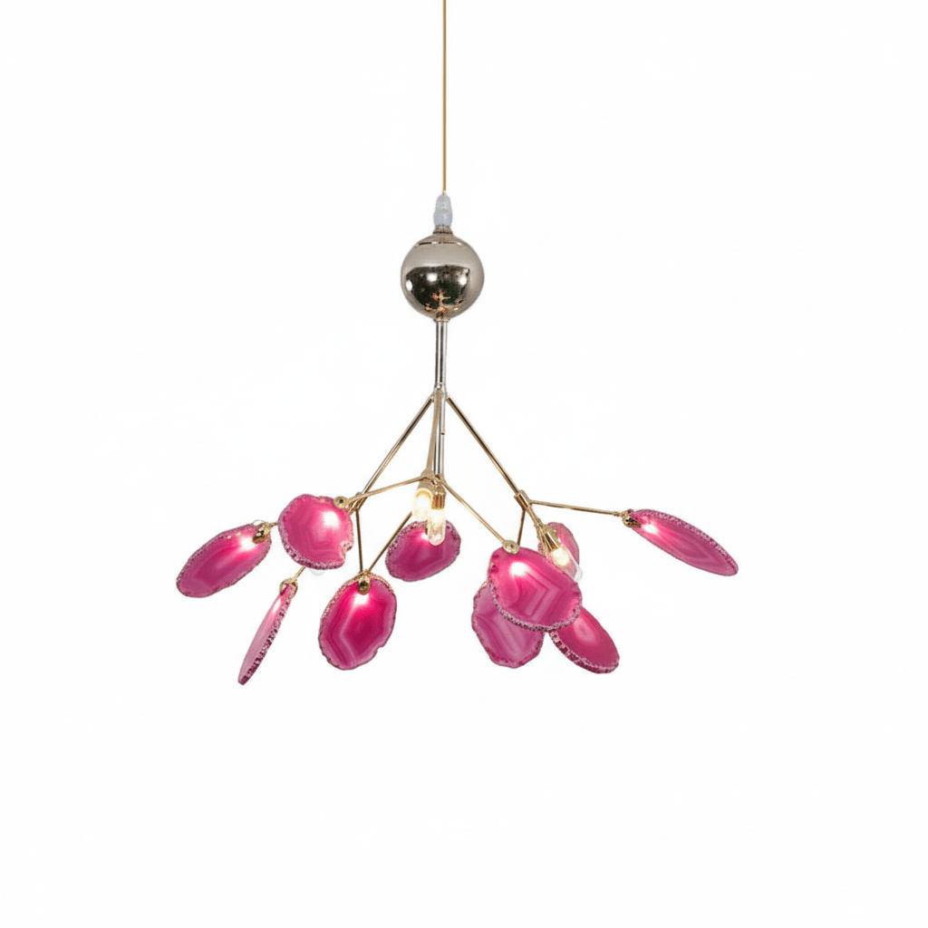 Agate Flake Chandelier