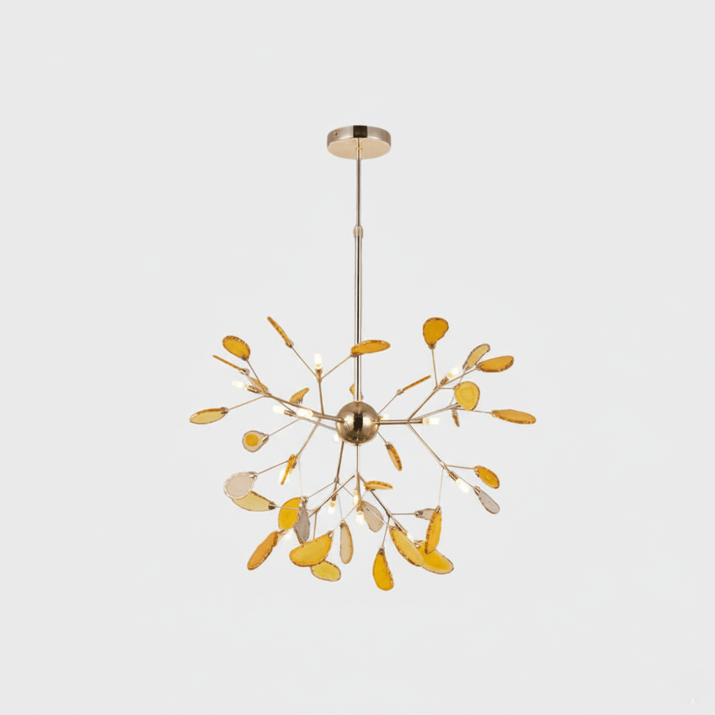 Agate Flake Chandelier