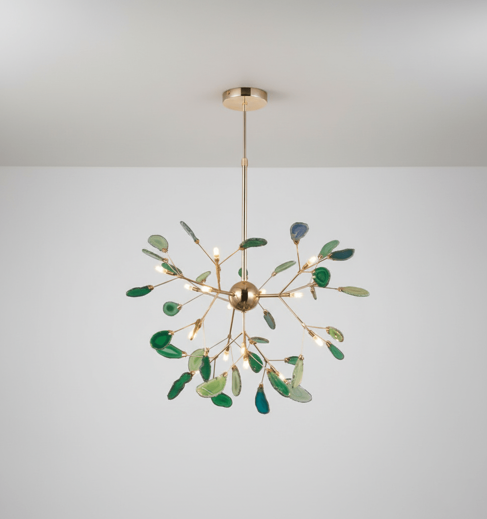 Agate Flake Chandelier