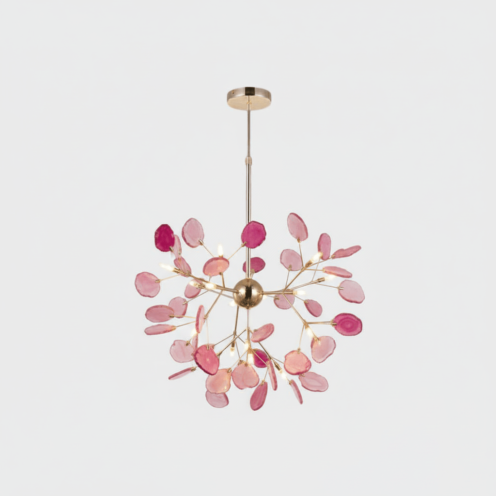 Agate Flake Chandelier