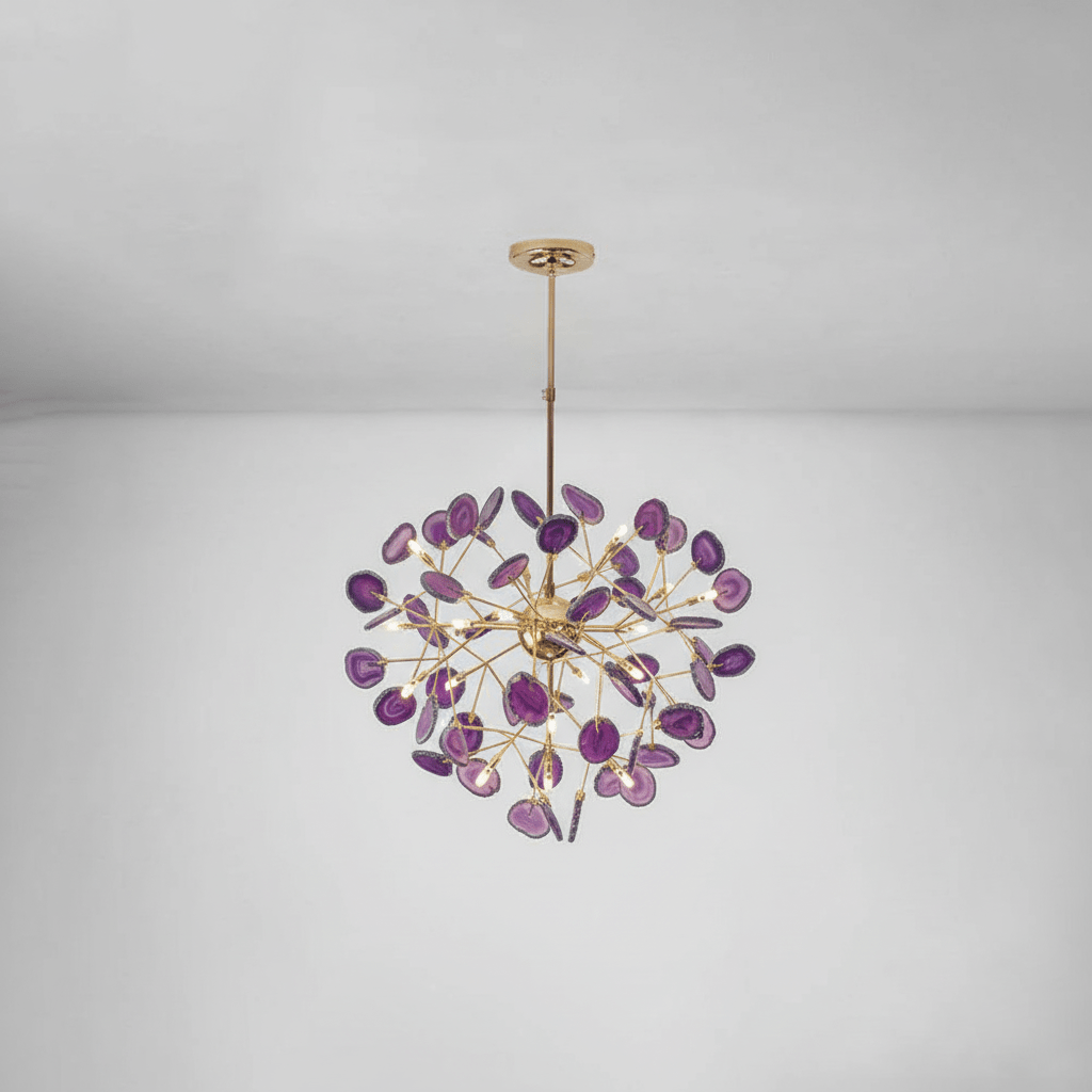 Agate Flake Chandelier