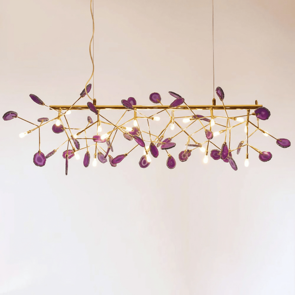 Agate Flake Chandelier