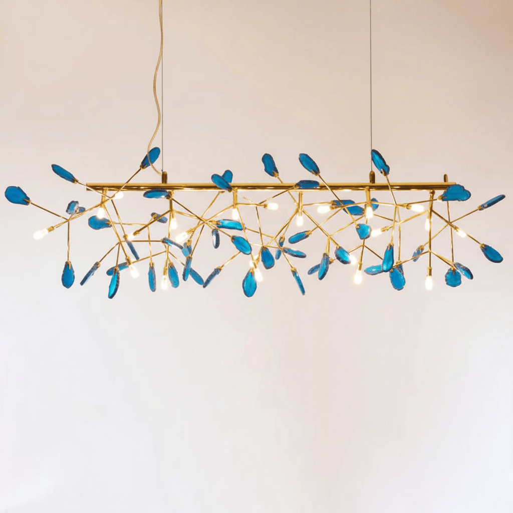 Agate Flake Chandelier