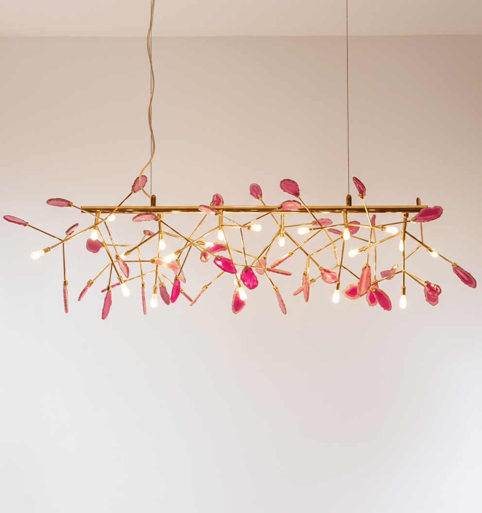 Agate Flake Chandelier