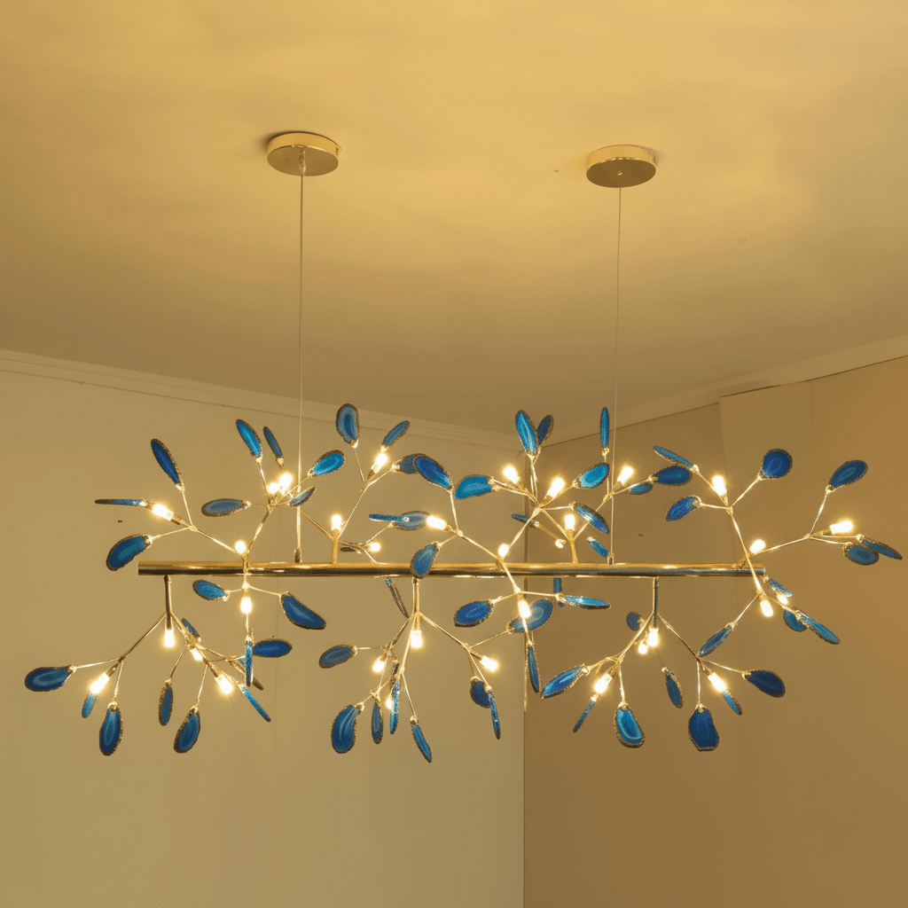 Agate Flake Chandelier