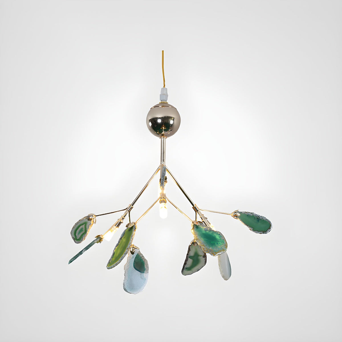 Agate Flake Chandelier