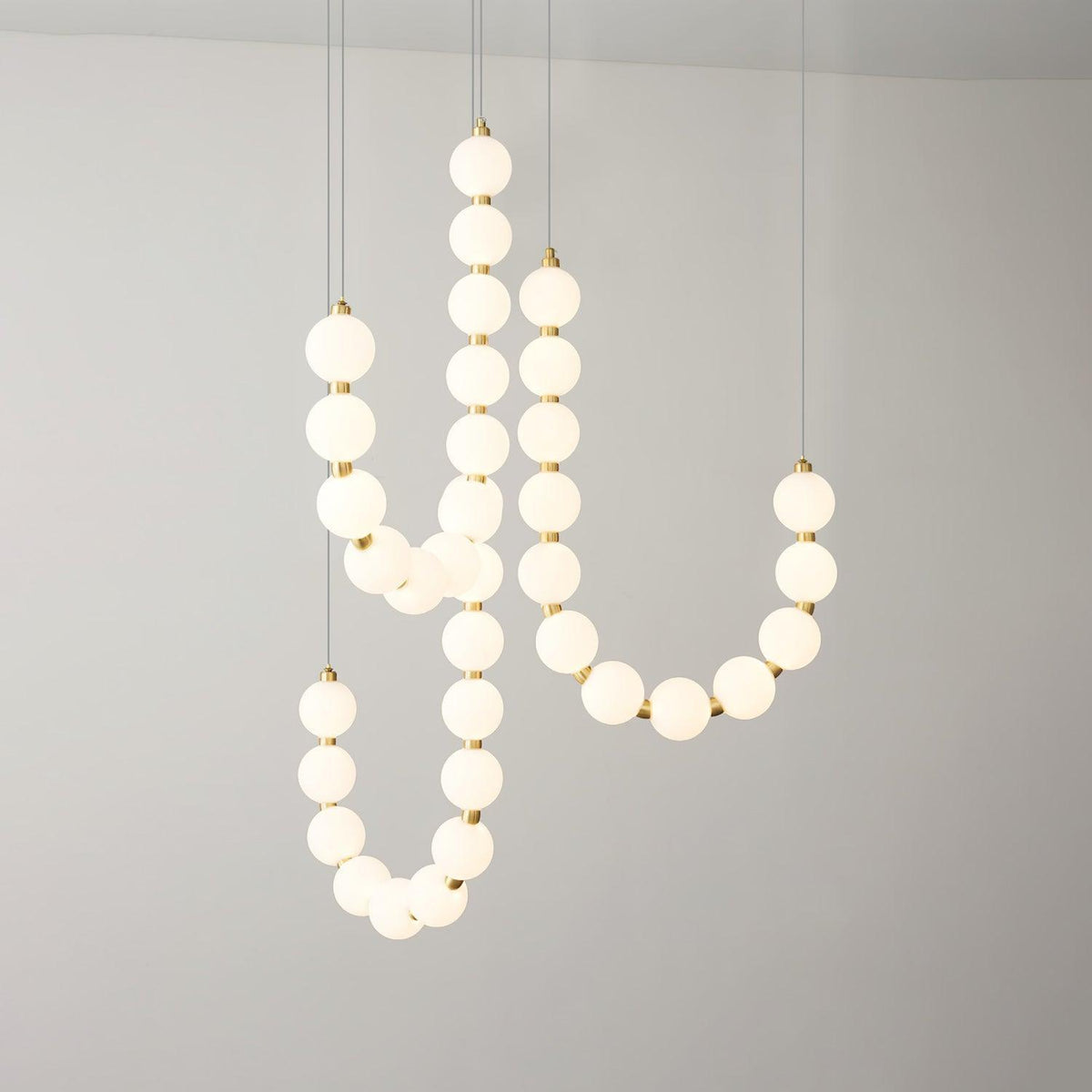 Art Pearl Necklace Chandelier