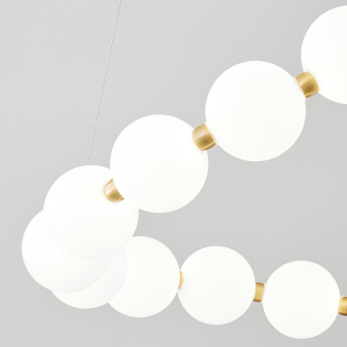 Art Pearl Necklace Chandelier