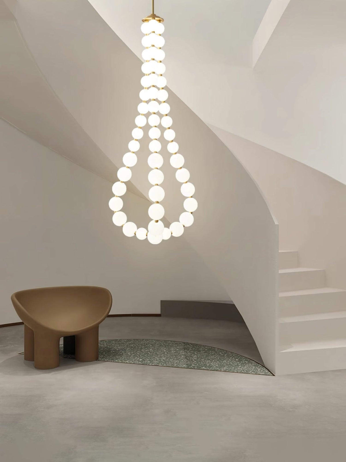 Art Pearl Necklace Chandelier