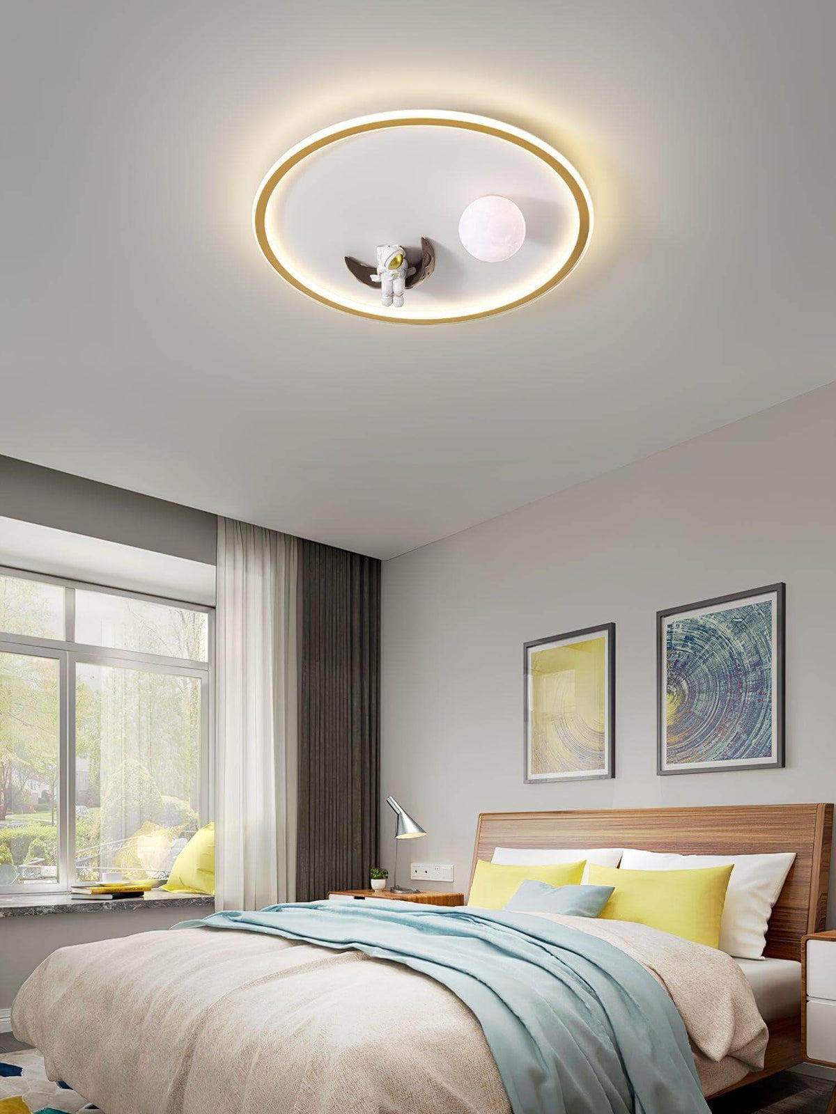 Astronaut Ceiling Light