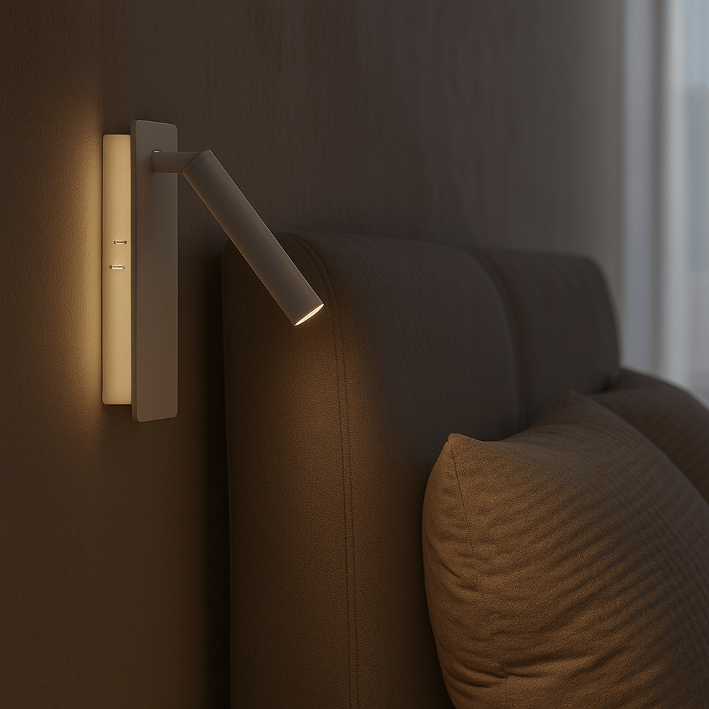 Rotatable LED Lamp for Flexible Bedside Lighting