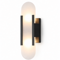 Elongated Alabaster Wall Sconce