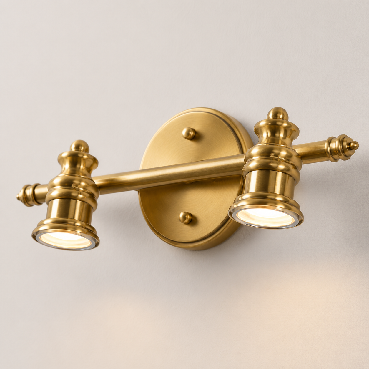 Halston Brass Wall Light