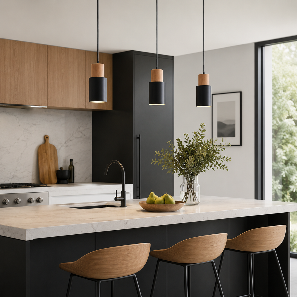 Tavero Wood Pendant Light