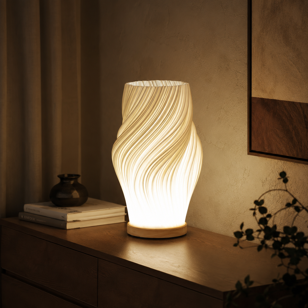 Solara Wave Table Lamp