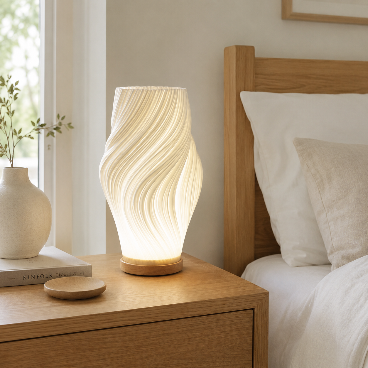 Solara Wave Table Lamp