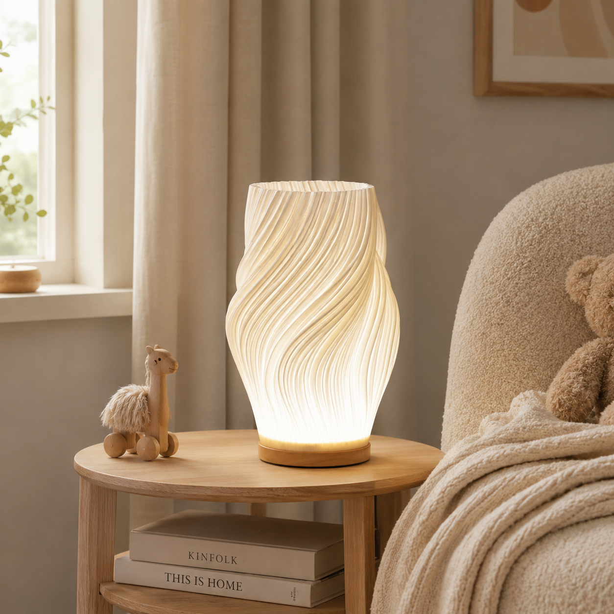 Solara Wave Table Lamp