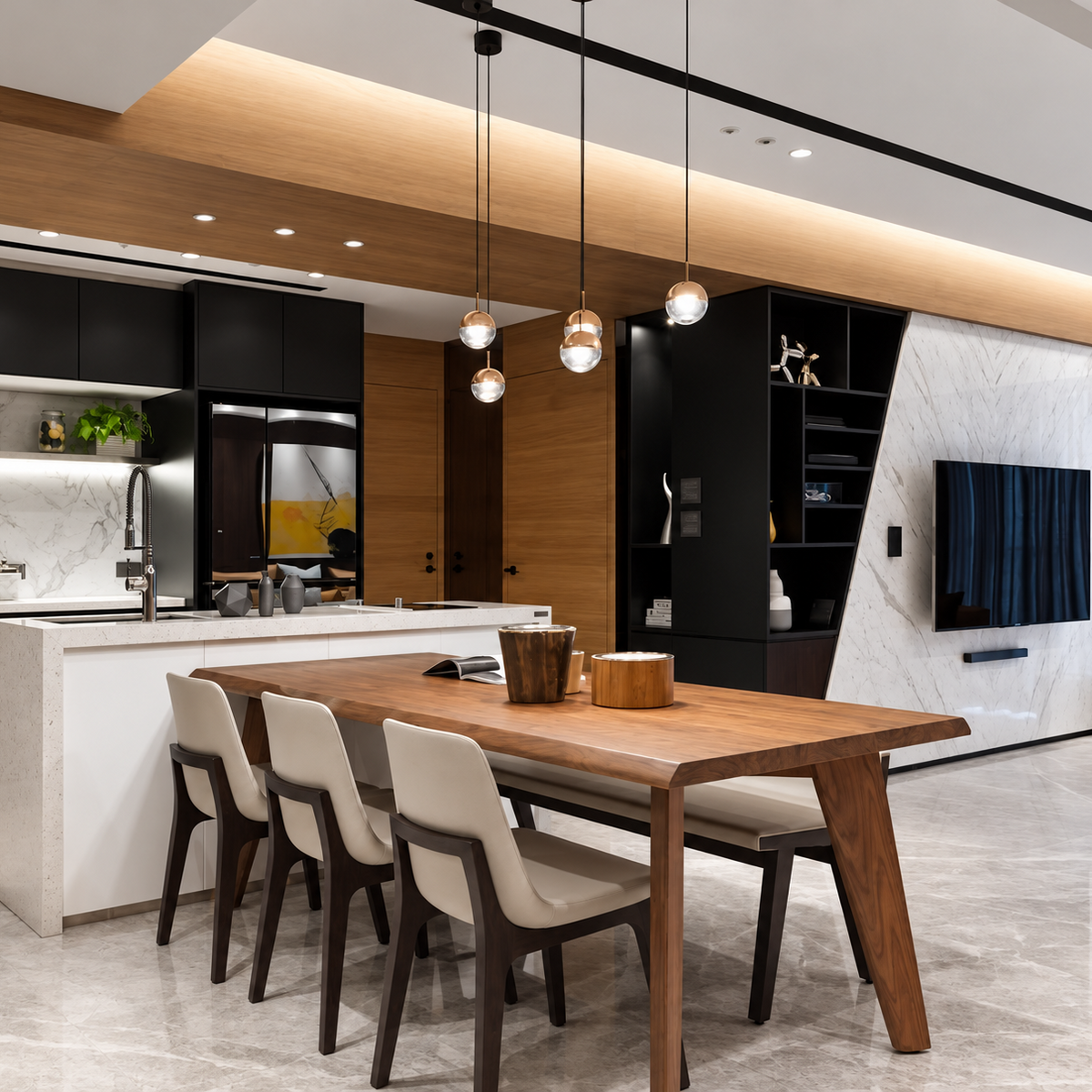 Restaurant Art LED Pendant Light