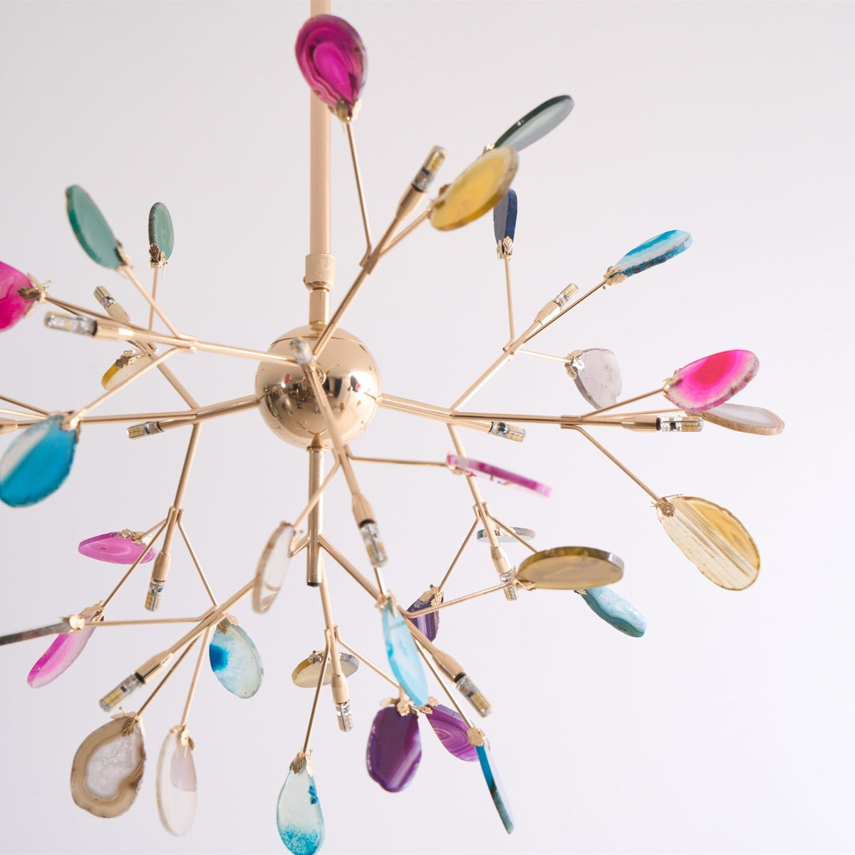 Agate Flake Chandelier