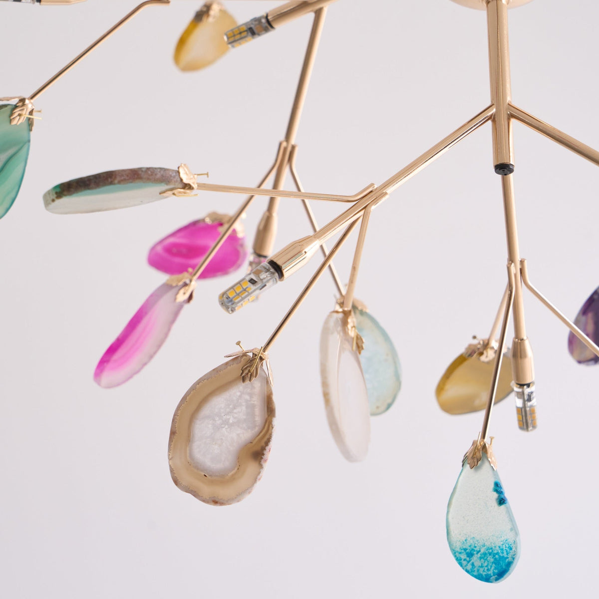 Agate Flake Chandelier