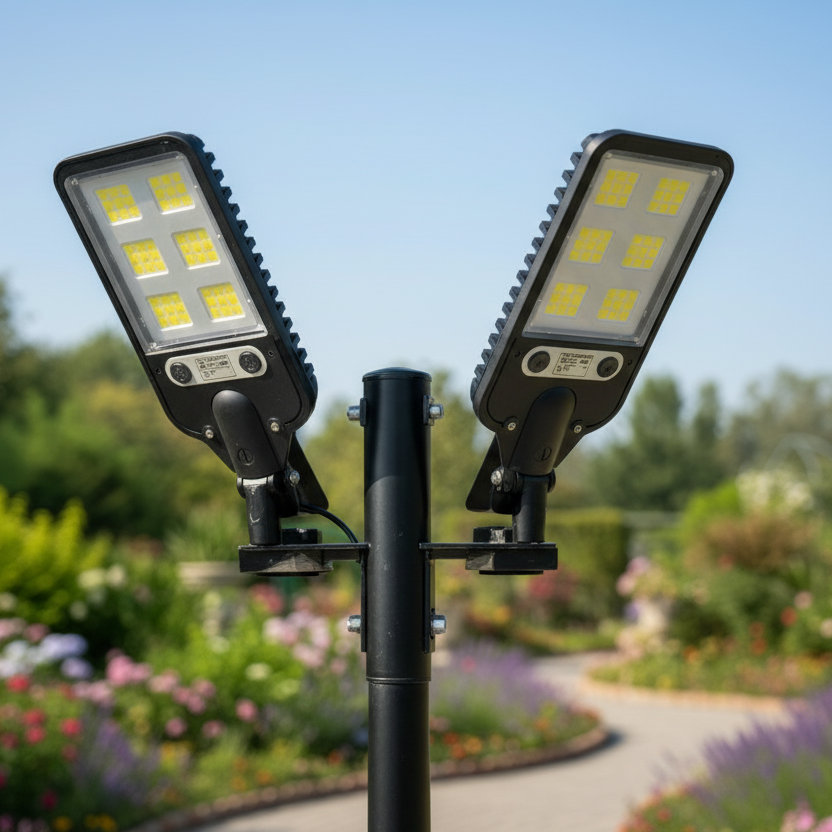 Solar LED Outdoor Spotlight with Motion Sensor