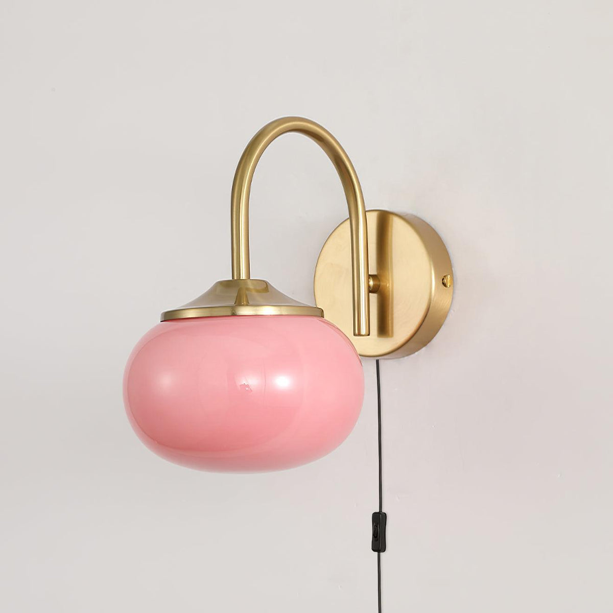 Marshmallow Plug-in Sconce