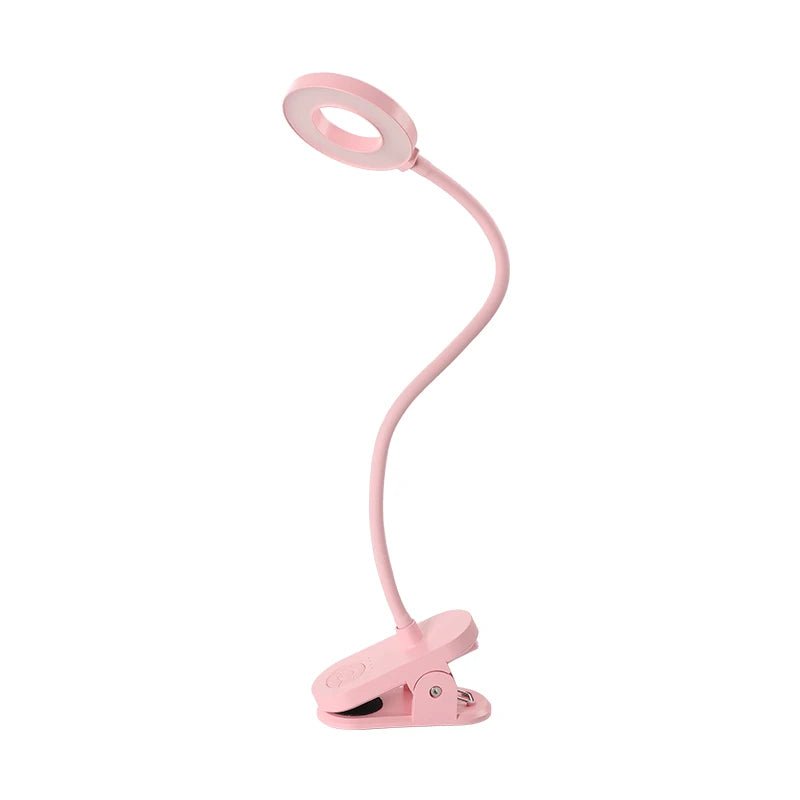 USB LED Reading Lamp with Clip and Adjustable Neck