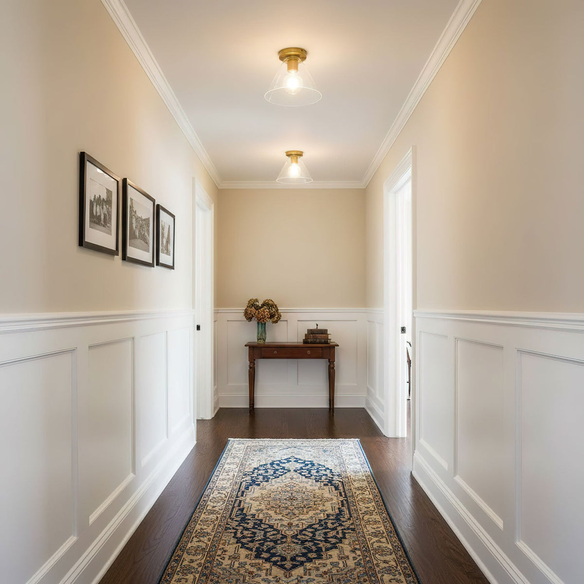 Simple Style Flush Mount Light