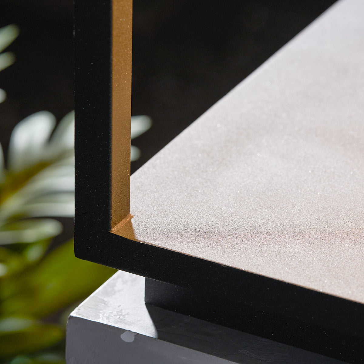 Square Frame Post Outdoor Light
