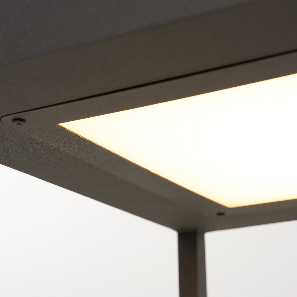 Square Frame Post Outdoor Light