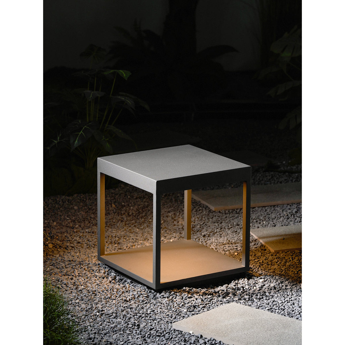 Square Frame Post Outdoor Light