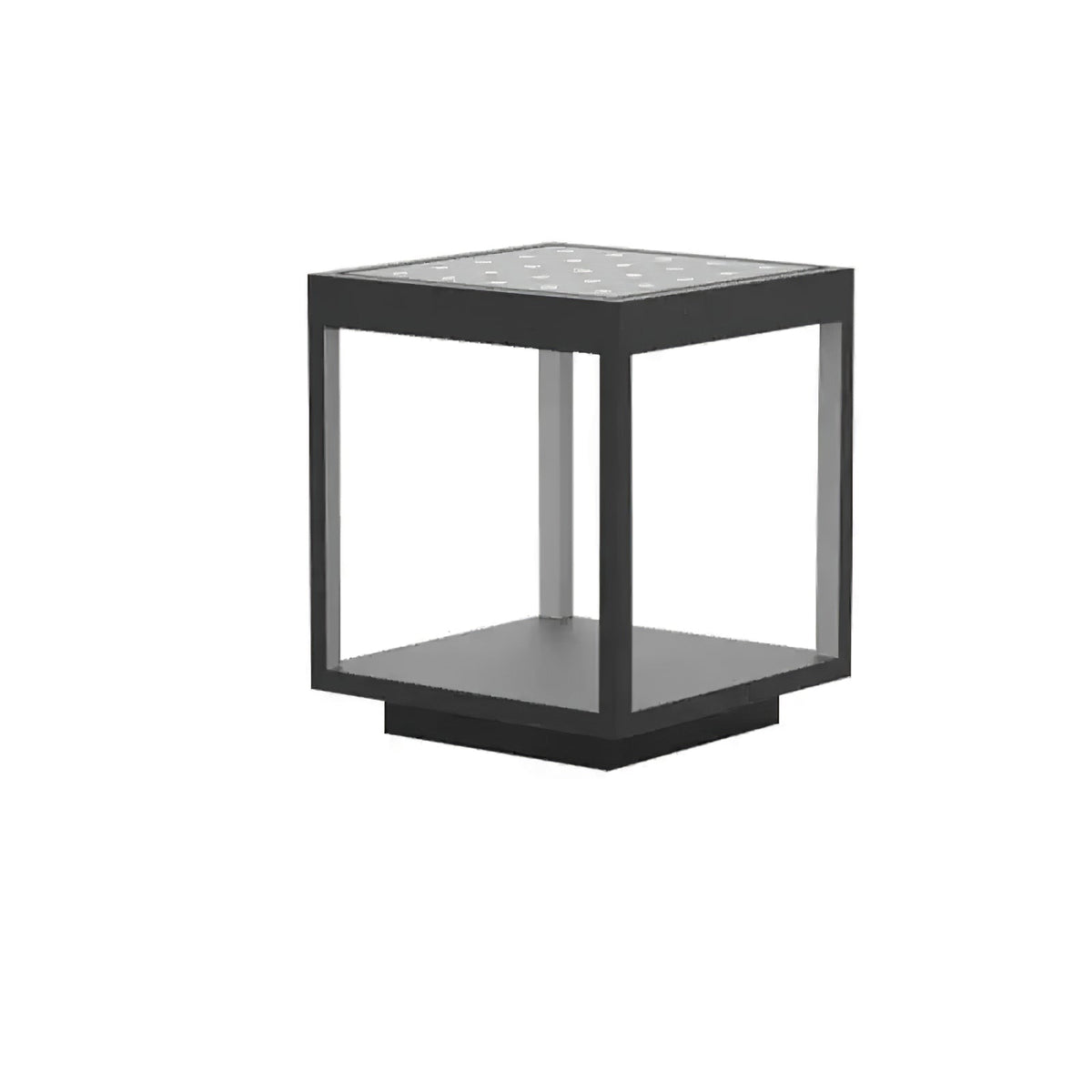 Square Frame Post Outdoor Light