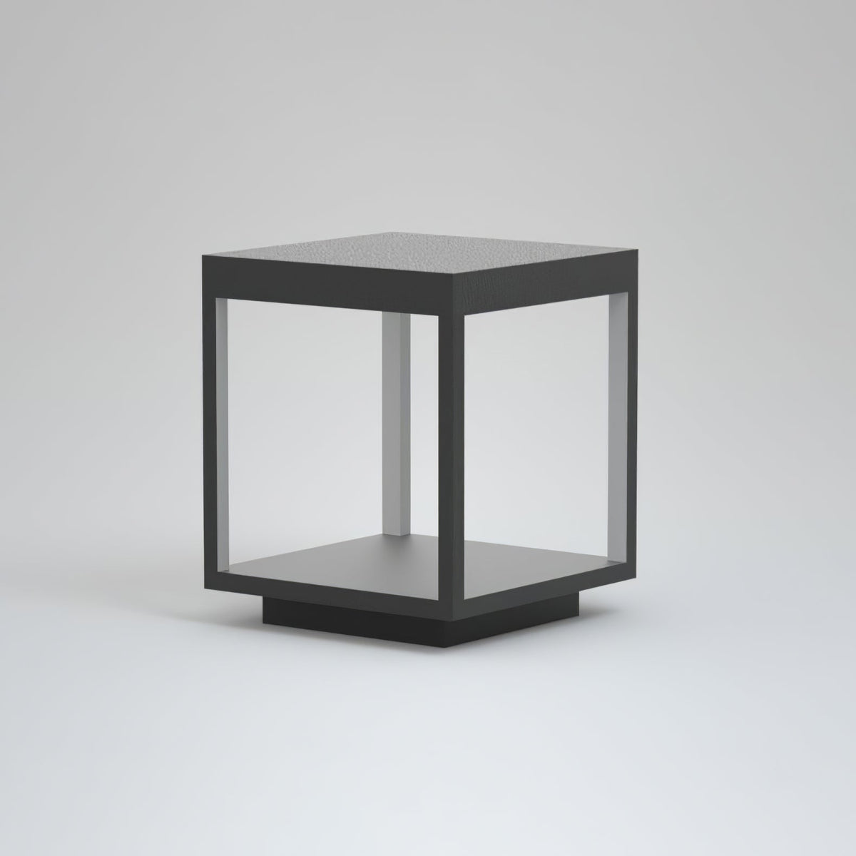 Square Frame Post Outdoor Light