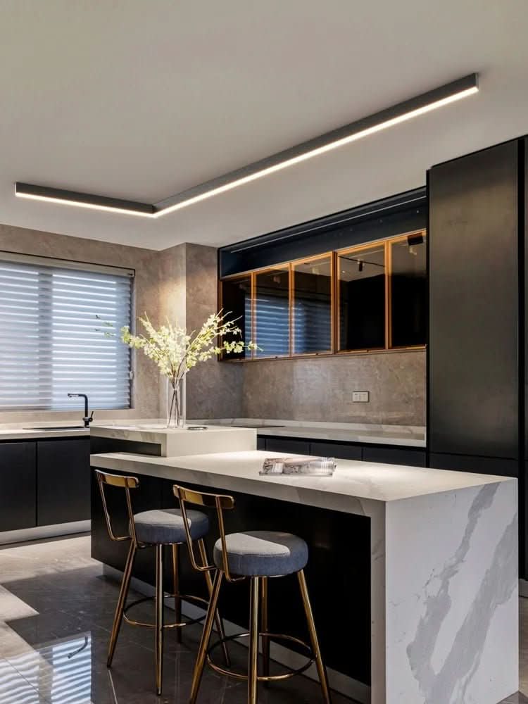 Minimalist LED Ceiling Light with Scandinavian Design