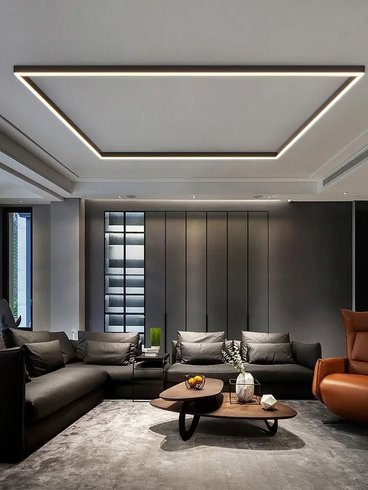 Minimalist LED Ceiling Light with Scandinavian Design