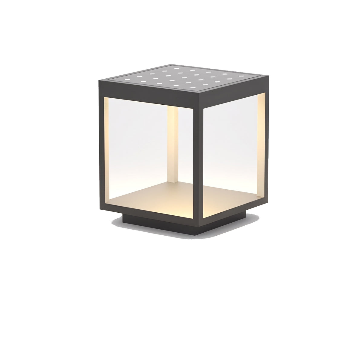 Square Frame Post Outdoor Light | w64