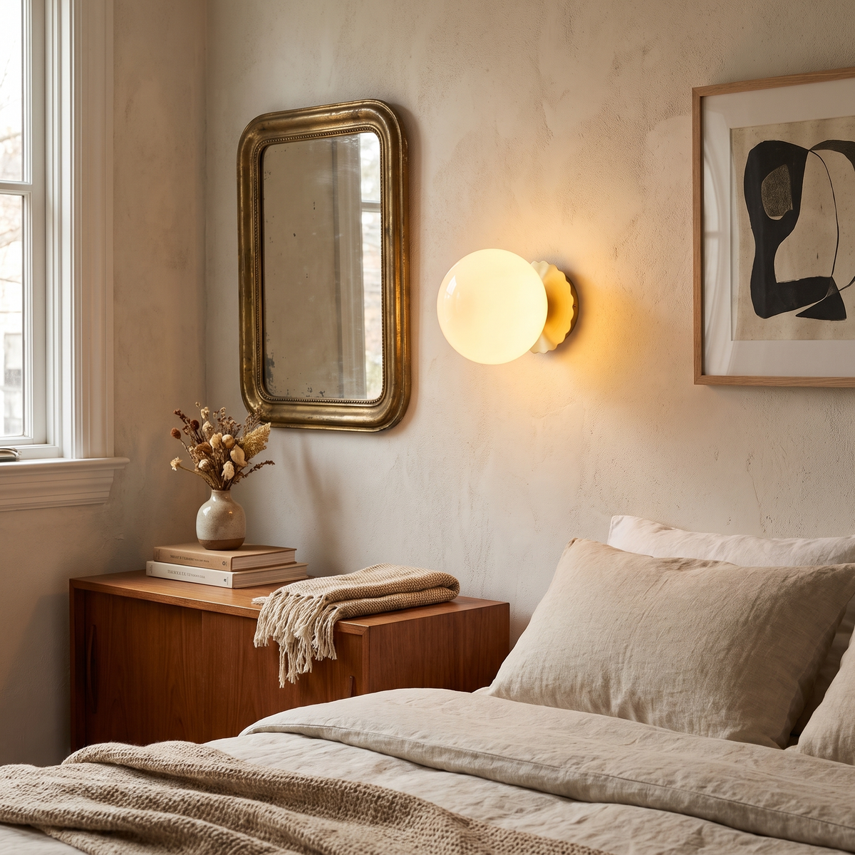 Marshmallow Sconces | lifestyle
