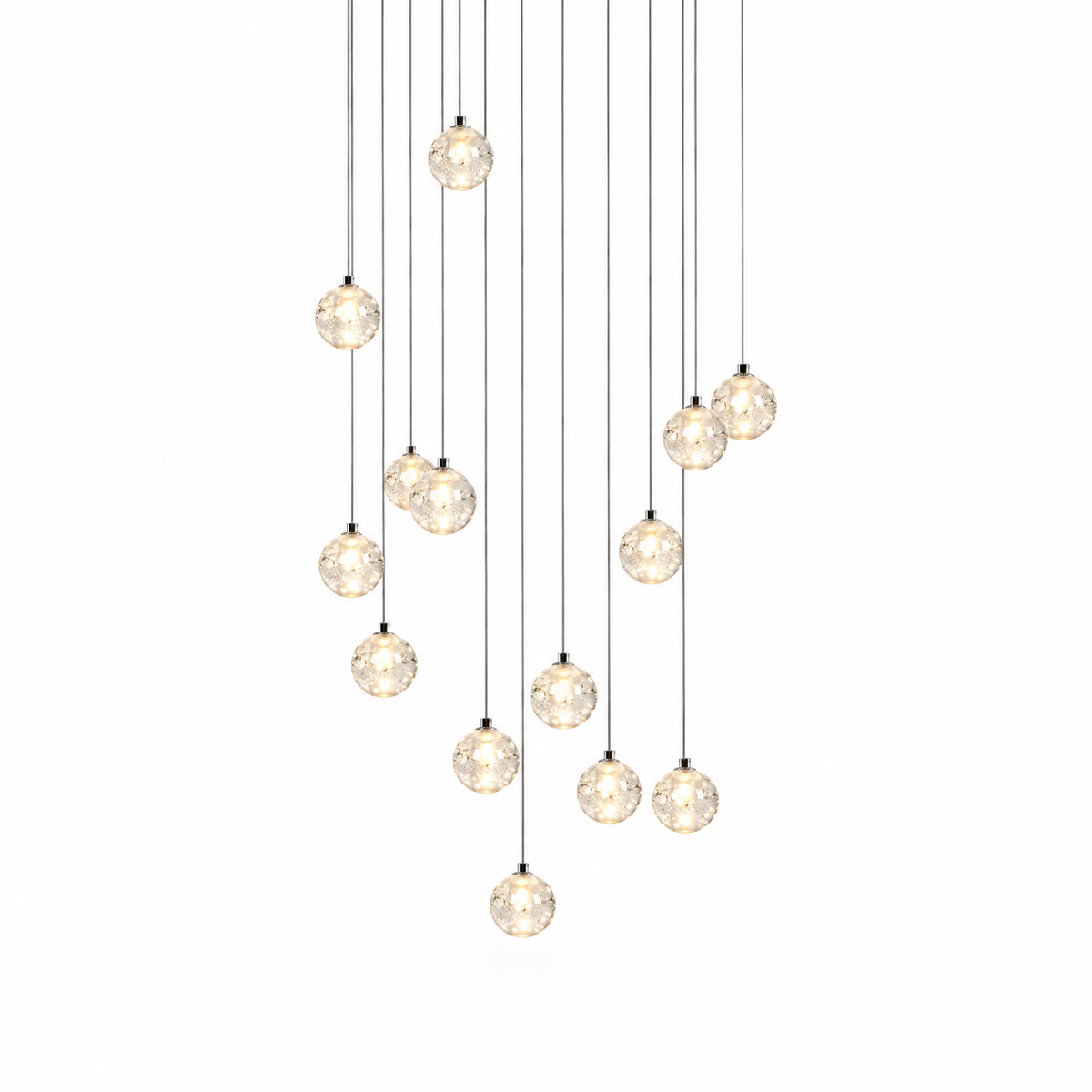 Crystal Bubbles Balls Pendant Lamp | g48