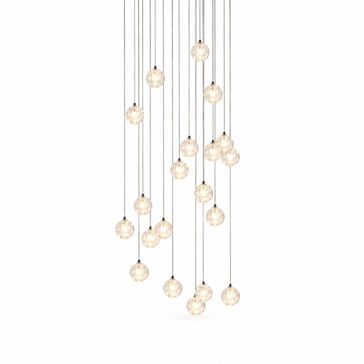 Crystal Bubbles Balls Pendant Lamp | g49
