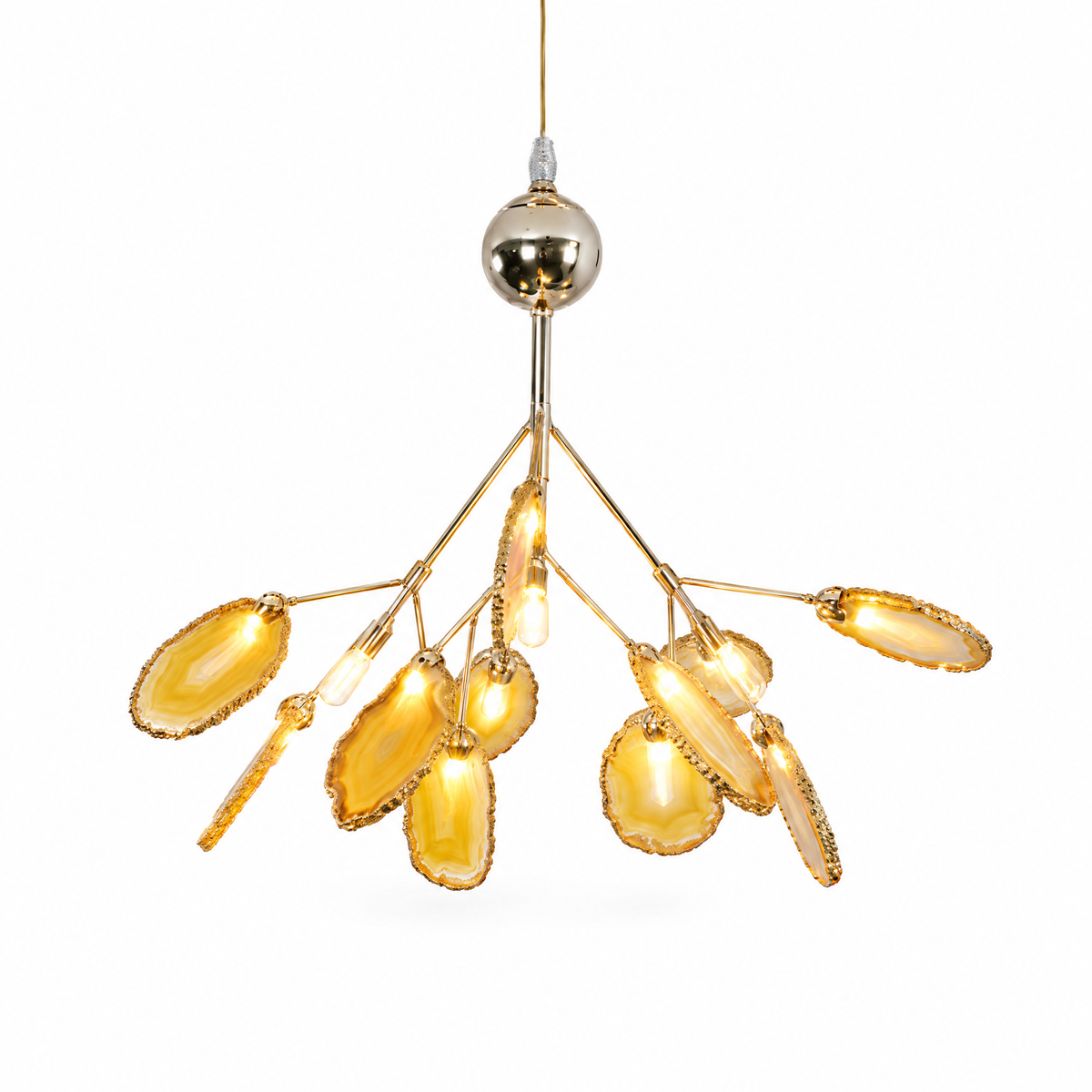Agate Flake Chandelier | g61