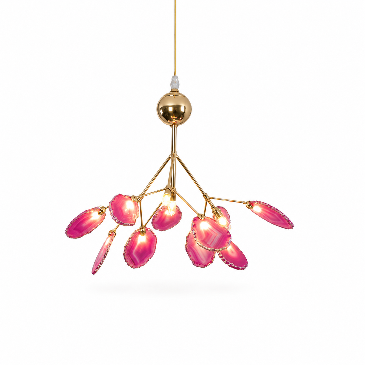 Agate Flake Chandelier | g64