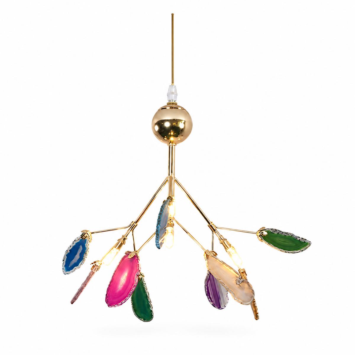Agate Flake Chandelier | g60
