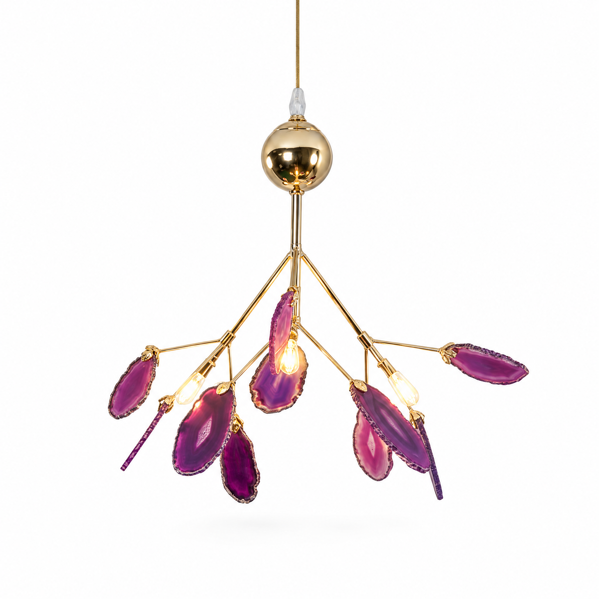 Agate Flake Chandelier | g65